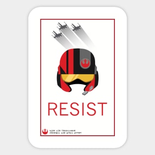 Resist! Sticker